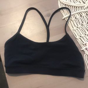Lululemon Flow Y Bra Size 6 Black